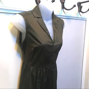 Liz Claiborne olive dress